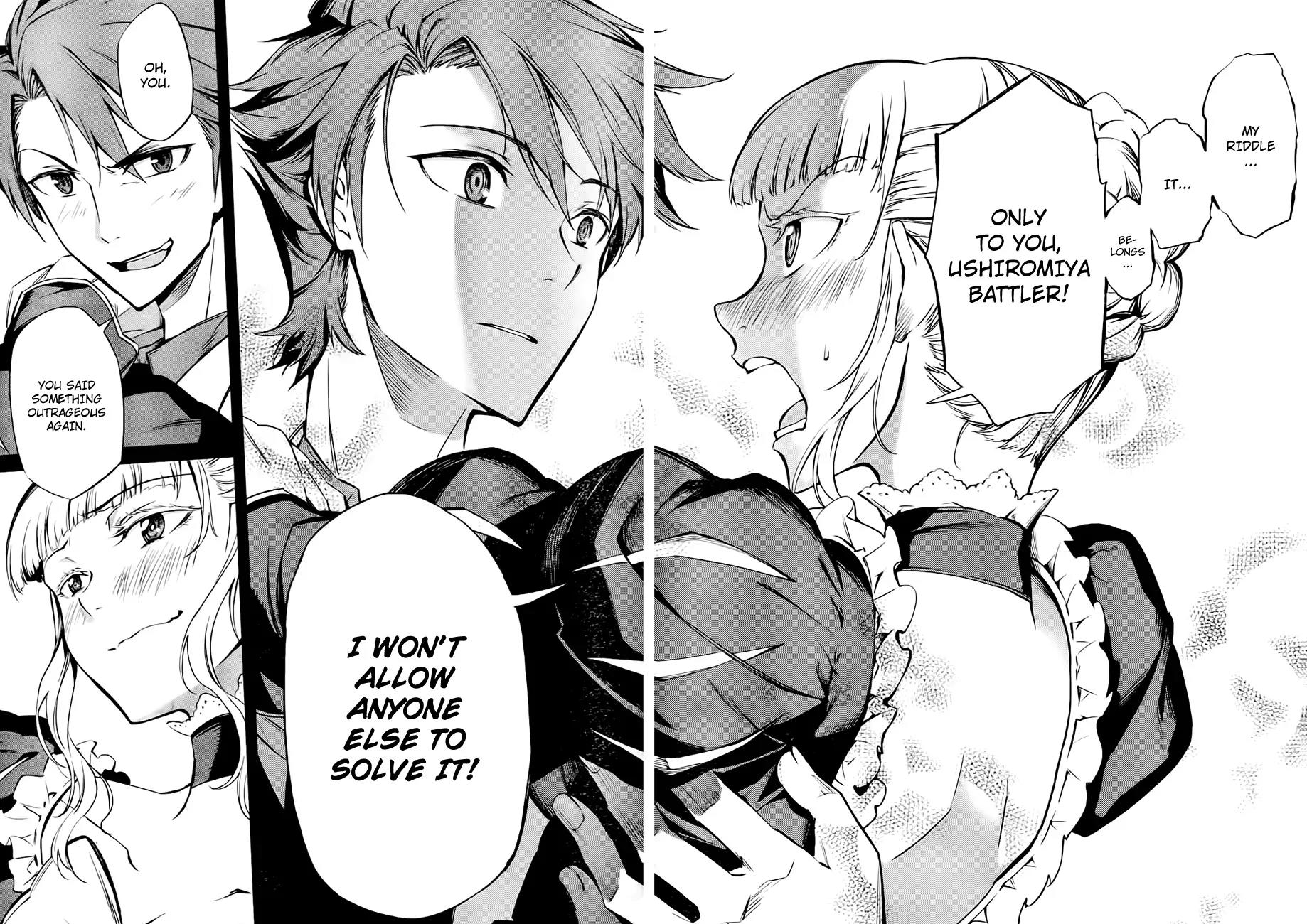 Umineko no Naku Koro ni Chiru Episode 5: End of the Golden Witch Chapter 17 page 17 - Chapter 17: Showdown