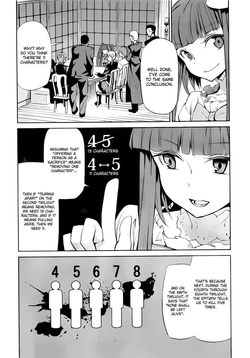 Umineko no Naku Koro ni Chiru Episode 5: End of the Golden Witch Chapter 7 page 16 - Chapter 7: The Epitaph