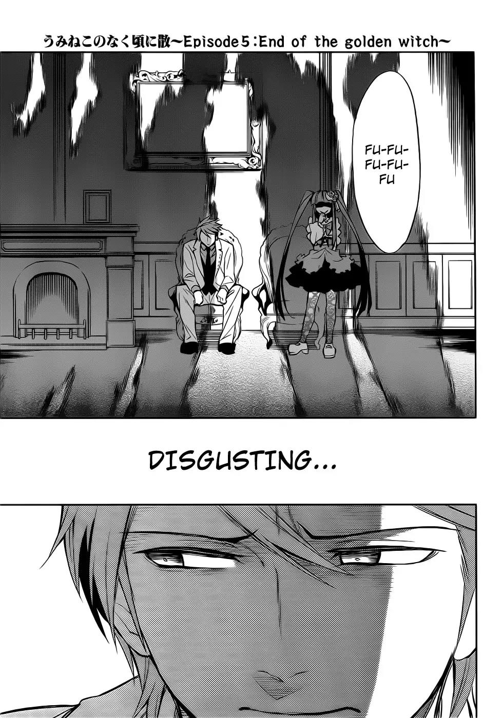Umineko no Naku Koro ni Chiru Episode 5: End of the Golden Witch Chapter 8 page 40 - Chapter 8: Those Who Reached the Goal