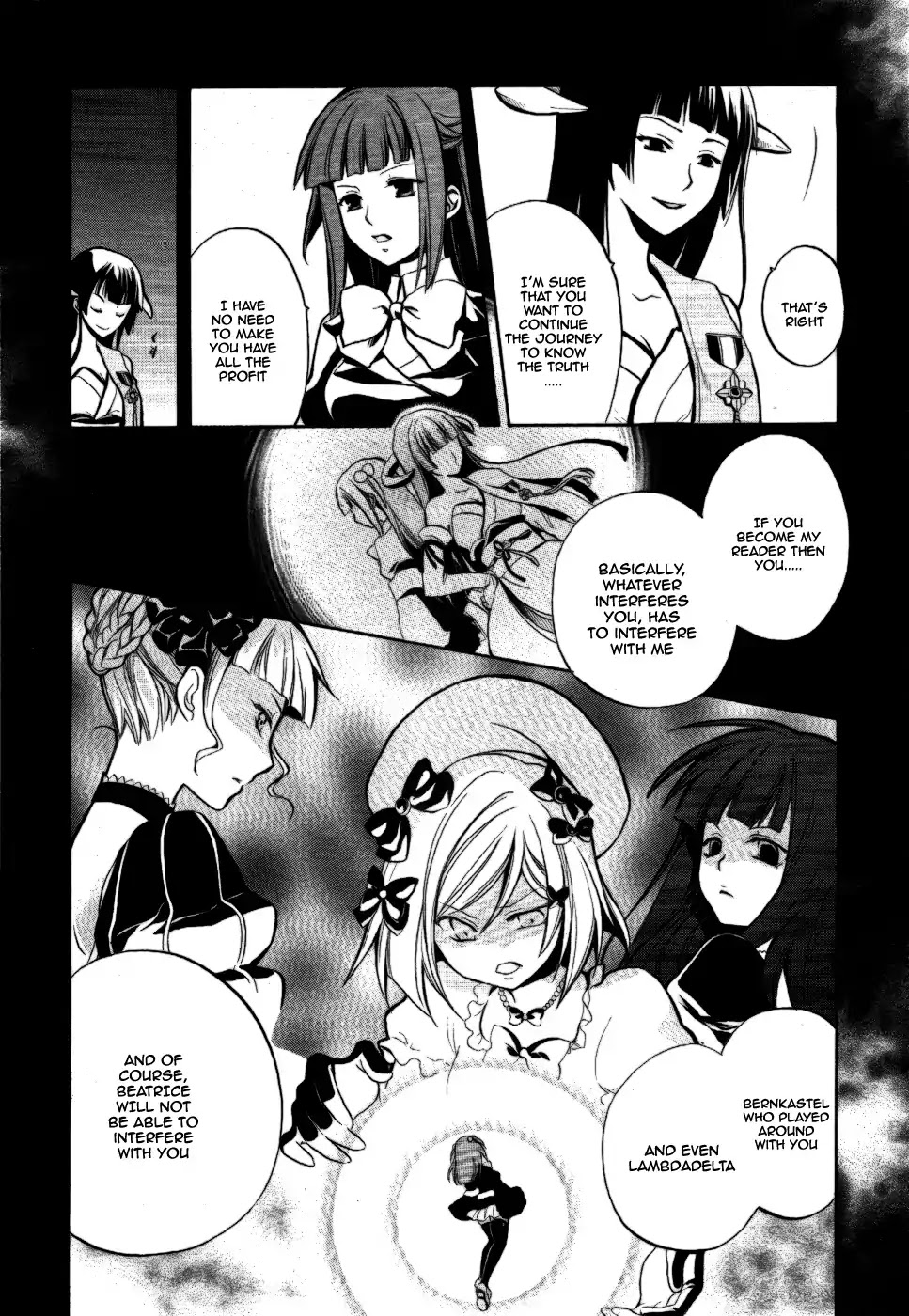 Umineko no Naku Koro ni Chiru Episode 6: Dawn of the Golden Witch Chapter 1 page 36 - Chapter 1