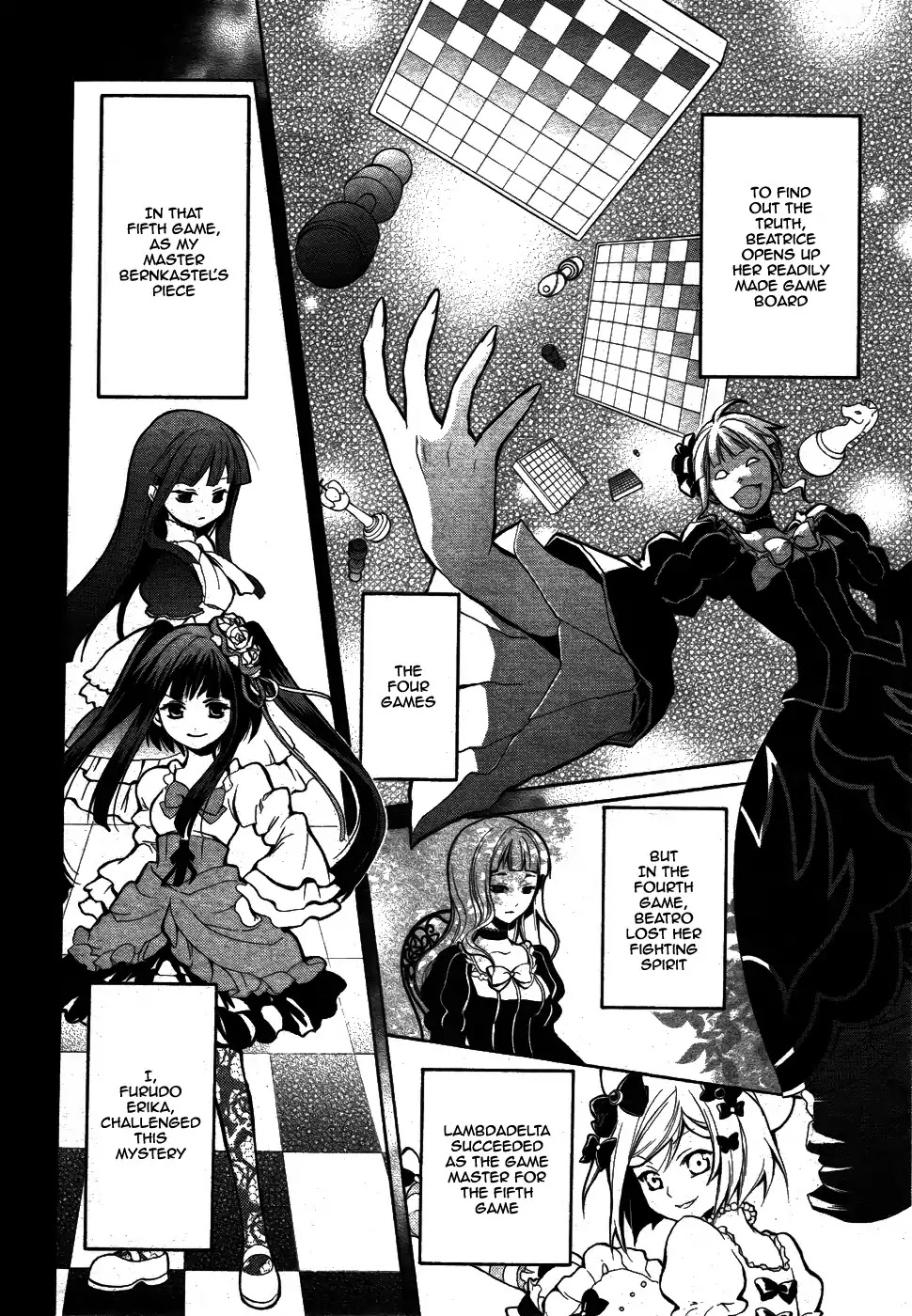 Umineko no Naku Koro ni Chiru Episode 6: Dawn of the Golden Witch Chapter 1 page 41 - Chapter 1