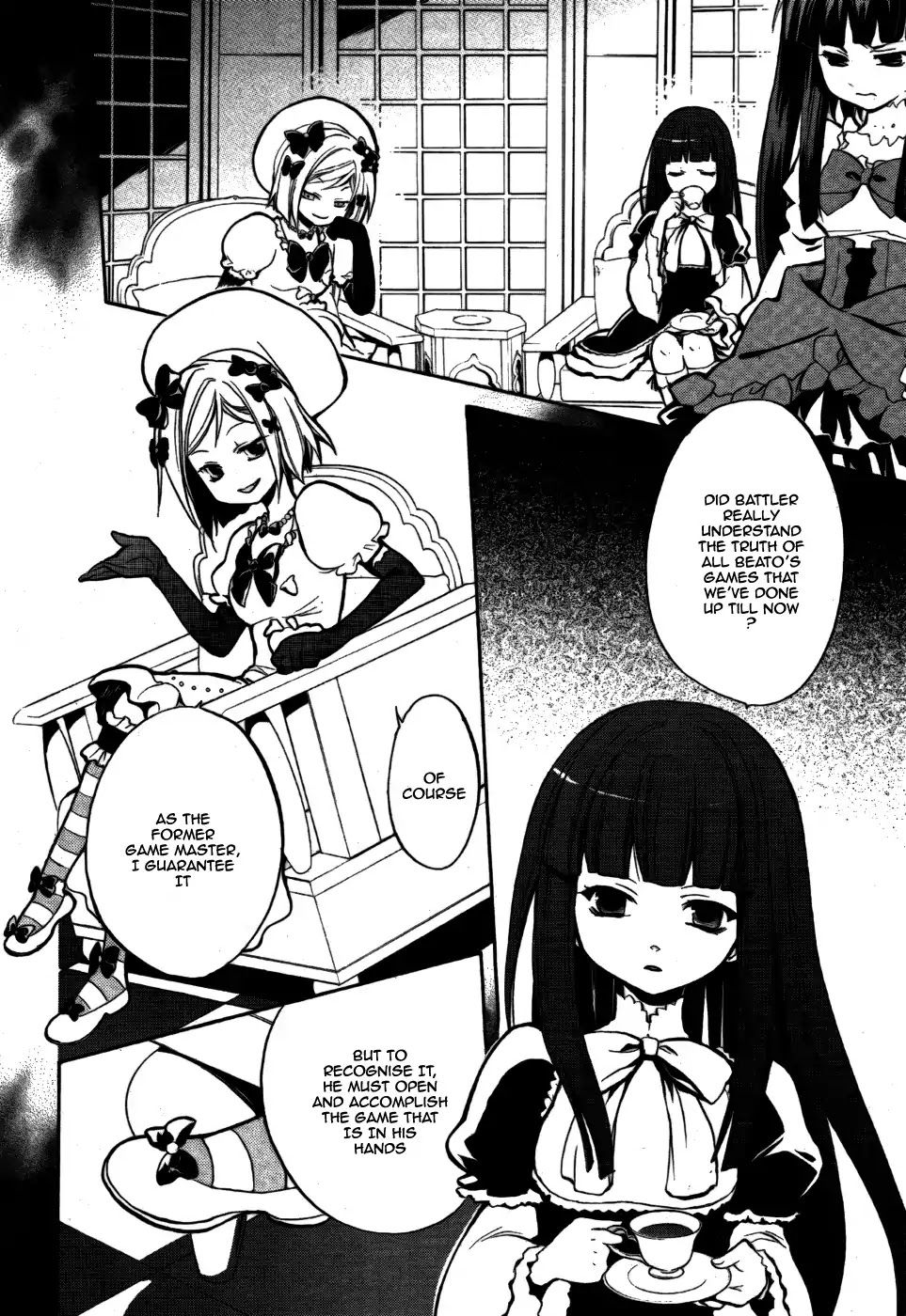 Umineko no Naku Koro ni Chiru Episode 6: Dawn of the Golden Witch Chapter 1 page 43 - Chapter 1