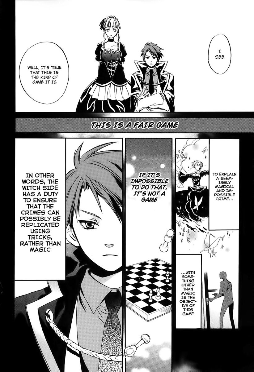 Umineko no Naku Koro ni Chiru Episode 6: Dawn of the Golden Witch Chapter 13 page 47 - Chapter 13 : Detective Authority And The Premise Of Magic
