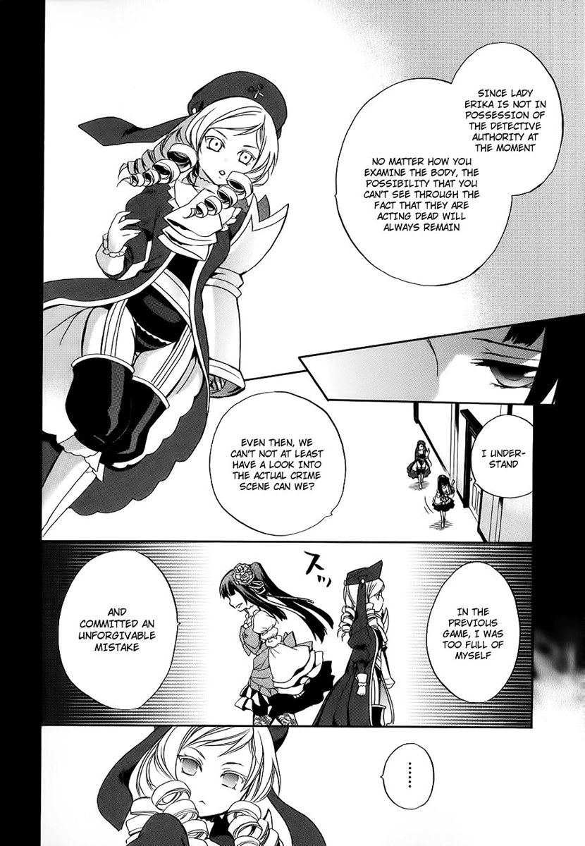 Umineko no Naku Koro ni Chiru Episode 6: Dawn of the Golden Witch Chapter 13 page 57 - Chapter 13 : Detective Authority And The Premise Of Magic