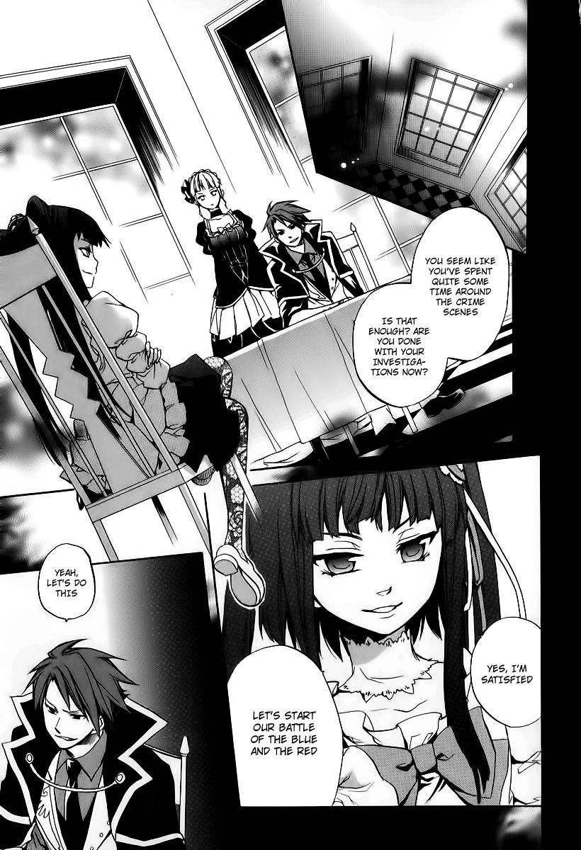 Umineko no Naku Koro ni Chiru Episode 6: Dawn of the Golden Witch Chapter 14 page 11 - Chapter 14 : The Battler Of The Red And The Blue