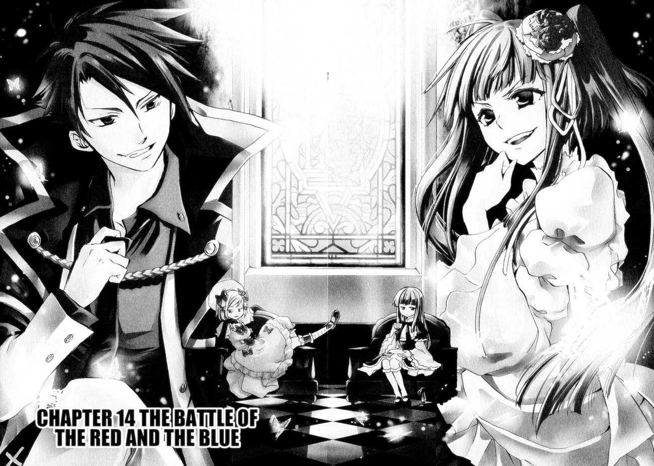Umineko no Naku Koro ni Chiru Episode 6: Dawn of the Golden Witch Chapter 14 page 3 - Chapter 14 : The Battler Of The Red And The Blue