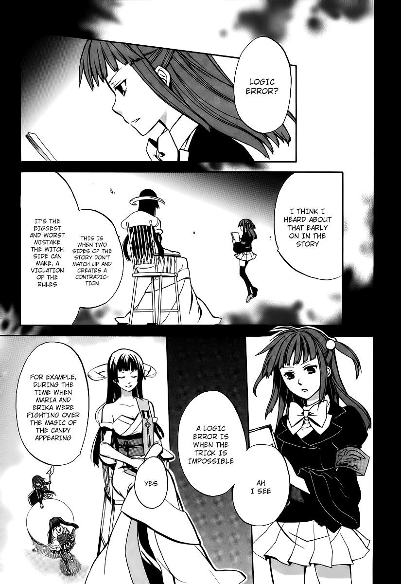 Umineko no Naku Koro ni Chiru Episode 6: Dawn of the Golden Witch Chapter 16 page 55 - Chapter 16 : A Small Mistake