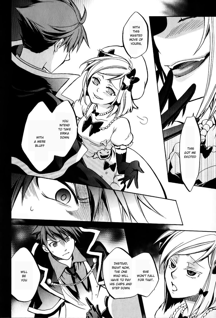 Umineko no Naku Koro ni Chiru Episode 6: Dawn of the Golden Witch Chapter 17 page 34 - Chapter 17 : Battler's Response