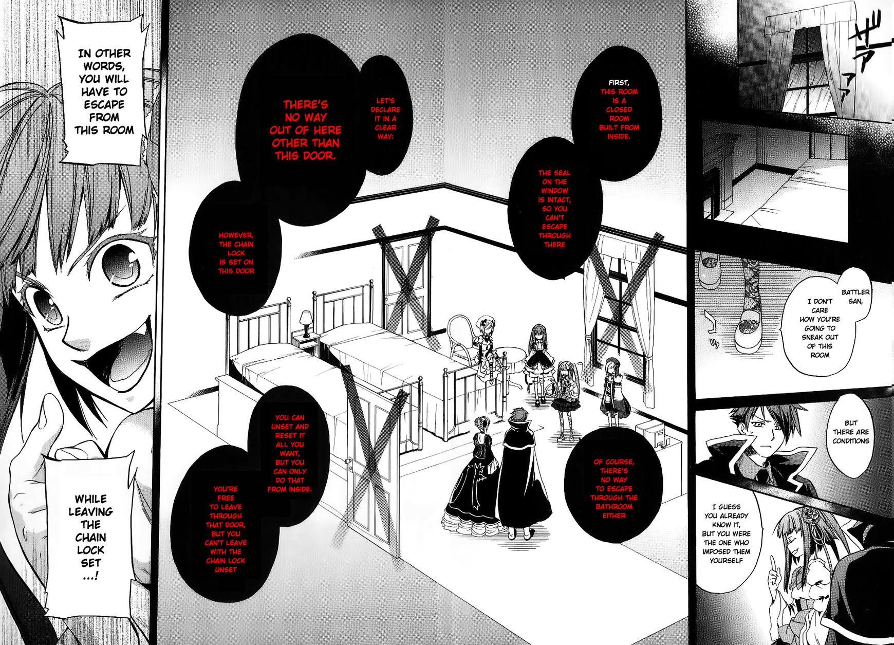 Umineko no Naku Koro ni Chiru Episode 6: Dawn of the Golden Witch Chapter 19 page 42 - Chapter 19 : Erika's Trap