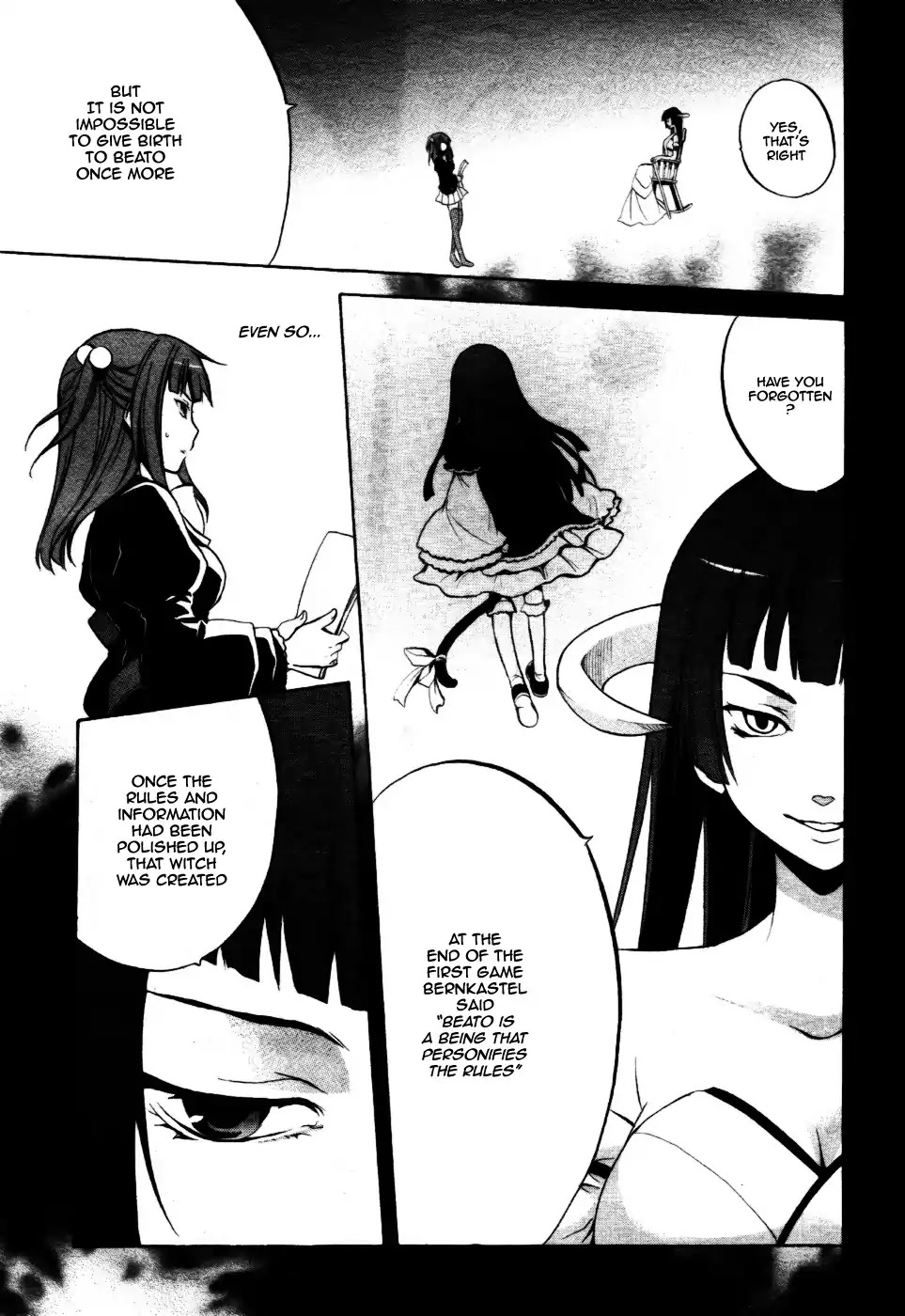 Umineko no Naku Koro ni Chiru Episode 6: Dawn of the Golden Witch Chapter 2 page 11 - Chapter 2