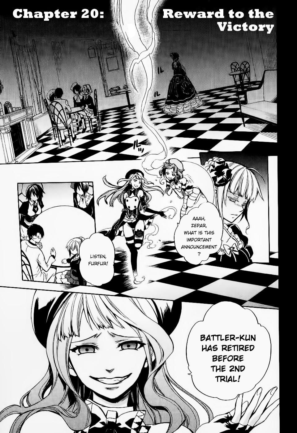 Umineko no Naku Koro ni Chiru Episode 6: Dawn of the Golden Witch Chapter 20.2 page 2 - Chapter 20 v2 : Reward to the Victory