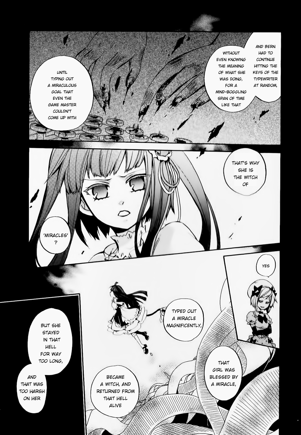 Umineko no Naku Koro ni Chiru Episode 6: Dawn of the Golden Witch Chapter 20.2 page 20 - Chapter 20 v2 : Reward to the Victory