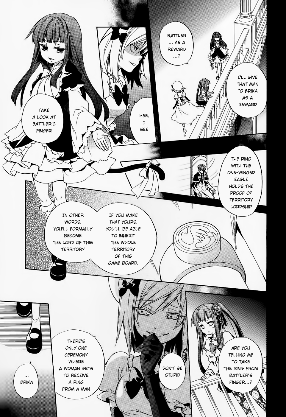 Umineko no Naku Koro ni Chiru Episode 6: Dawn of the Golden Witch Chapter 20.2 page 32 - Chapter 20 v2 : Reward to the Victory