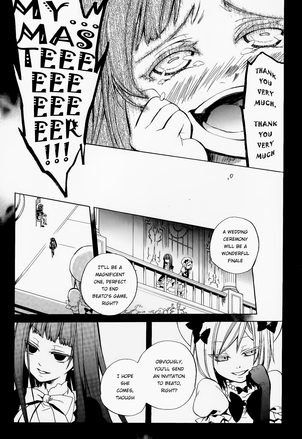 Umineko no Naku Koro ni Chiru Episode 6: Dawn of the Golden Witch Chapter 20.2 page 38 - Chapter 20 v2 : Reward to the Victory