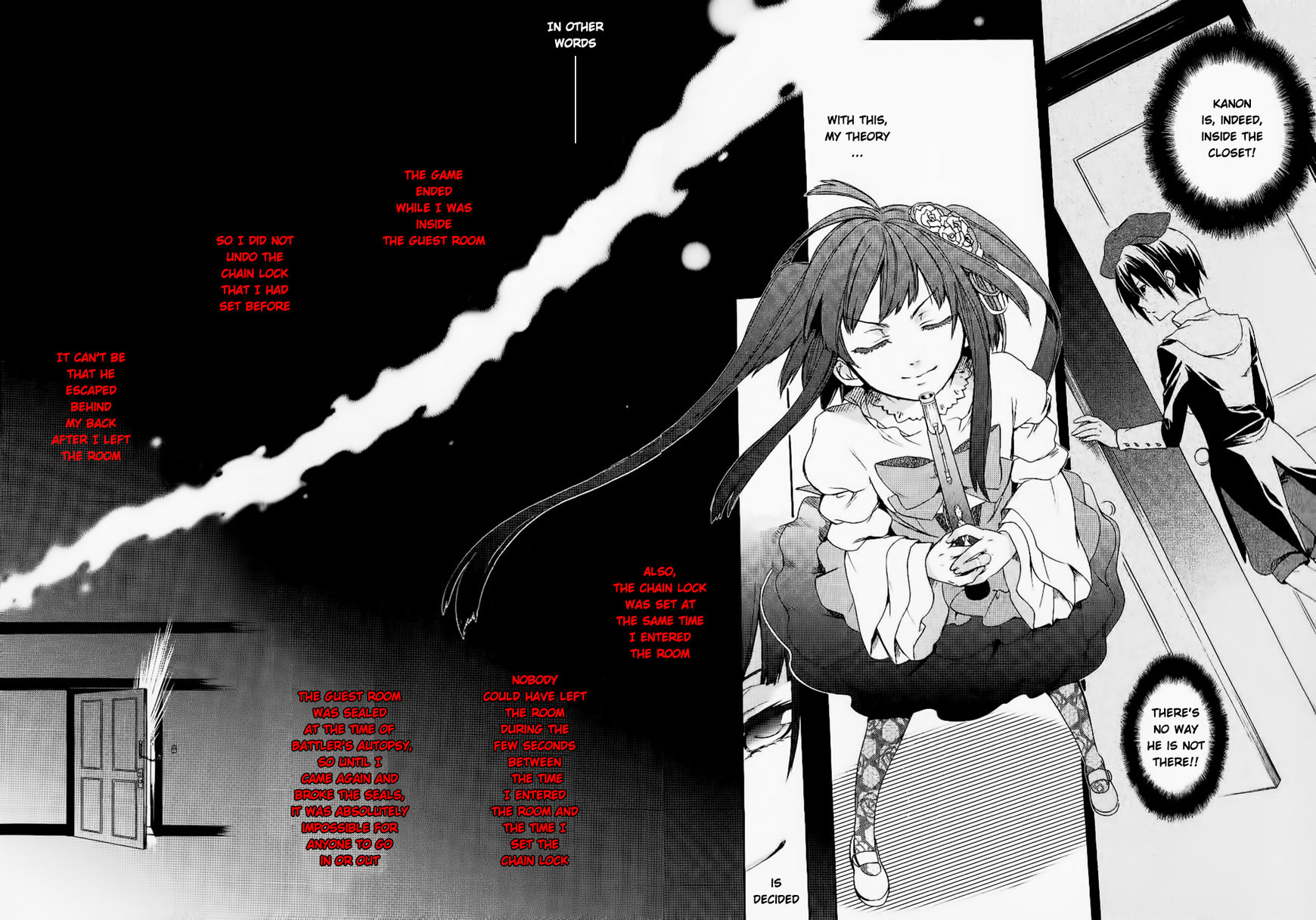 Umineko no Naku Koro ni Chiru Episode 6: Dawn of the Golden Witch Chapter 24 page 29 - Chapter 24 : Conclusion