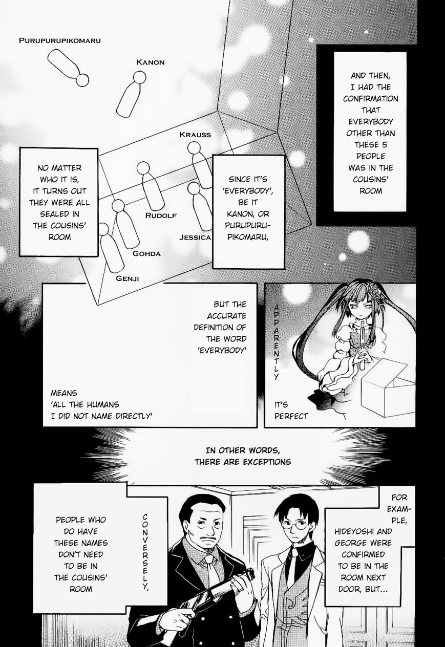 Umineko no Naku Koro ni Chiru Episode 6: Dawn of the Golden Witch Chapter 24 page 5 - Chapter 24 : Conclusion