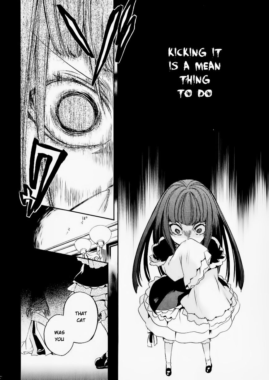 Umineko no Naku Koro ni Chiru Episode 6: Dawn of the Golden Witch Chapter 26 page 8 - Chapter 26 : Hidden Tea Party