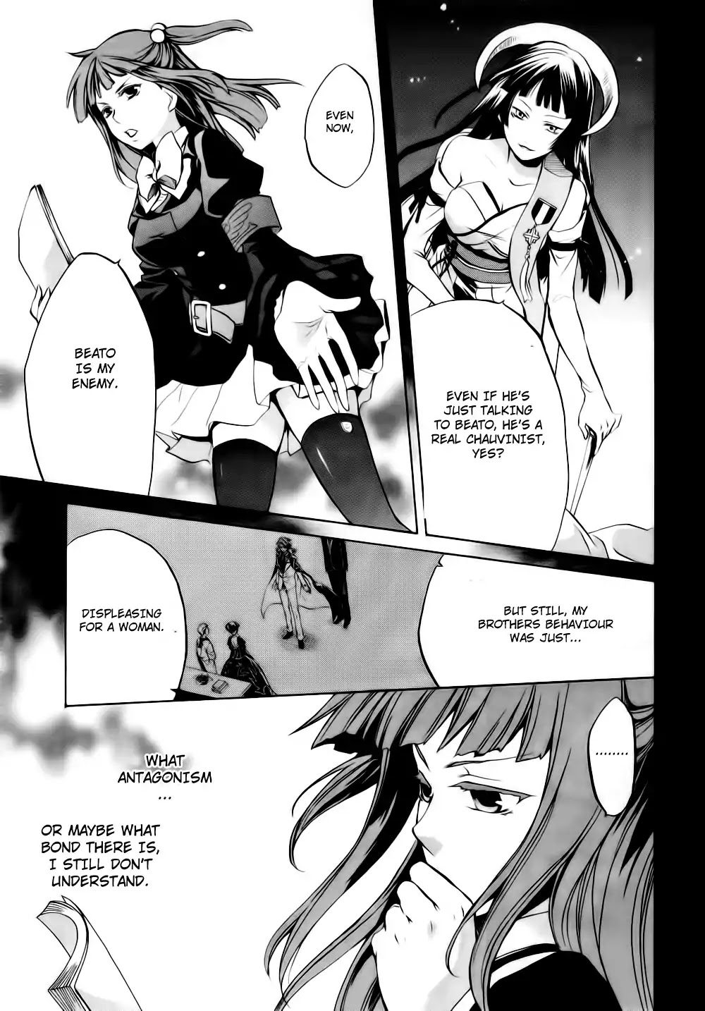 Umineko no Naku Koro ni Chiru Episode 6: Dawn of the Golden Witch Chapter 8 page 14 - Chapter 8 : The Trial of the Pair in Love