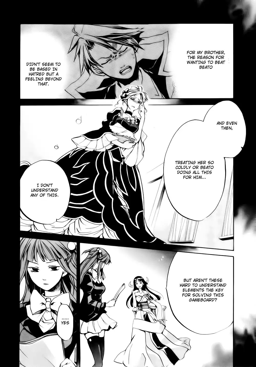 Umineko no Naku Koro ni Chiru Episode 6: Dawn of the Golden Witch Chapter 8 page 15 - Chapter 8 : The Trial of the Pair in Love