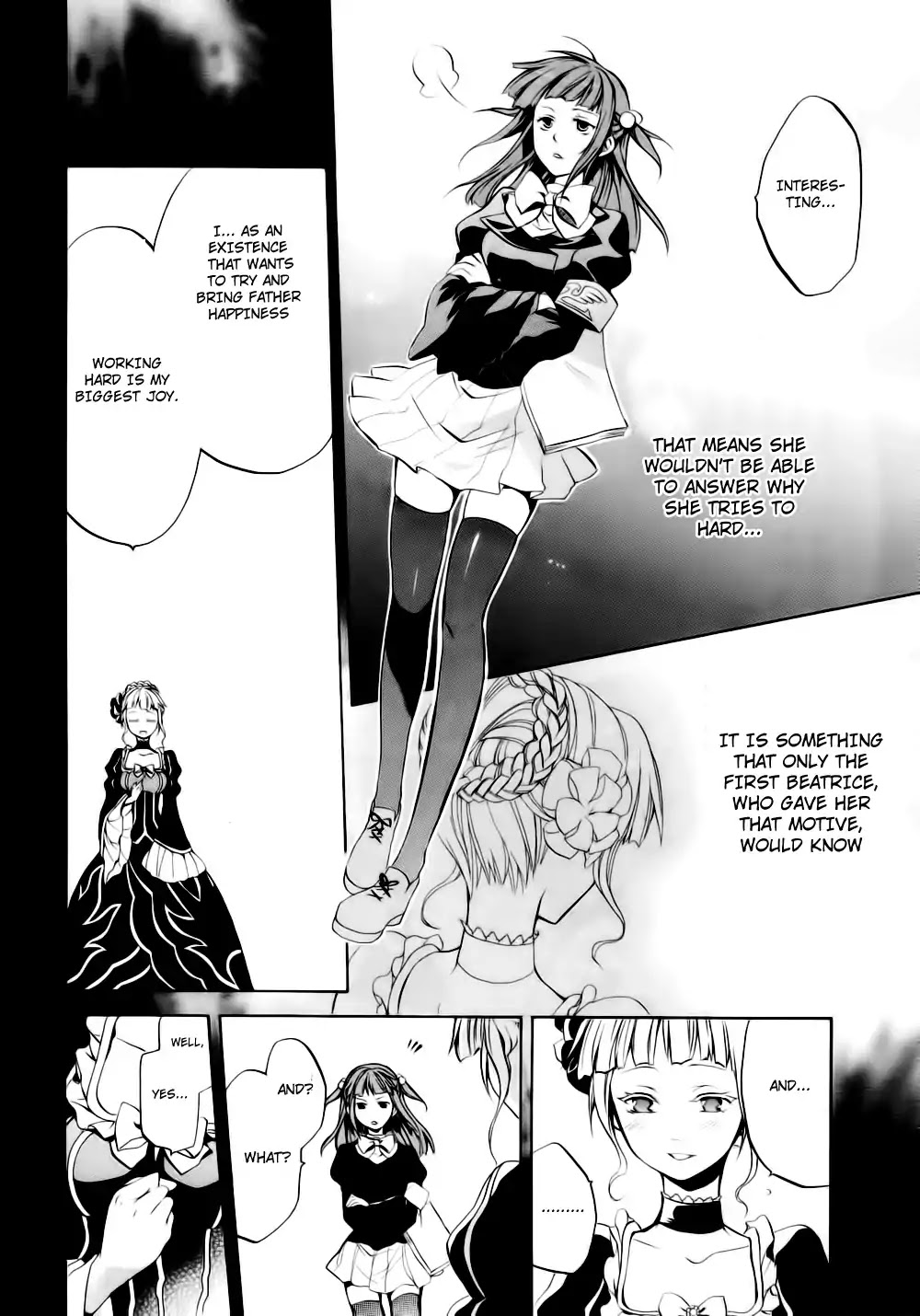 Umineko no Naku Koro ni Chiru Episode 6: Dawn of the Golden Witch Chapter 8 page 19 - Chapter 8 : The Trial of the Pair in Love