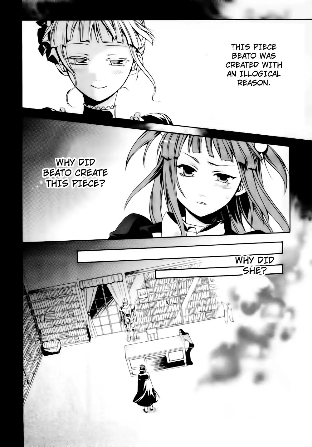 Umineko no Naku Koro ni Chiru Episode 6: Dawn of the Golden Witch Chapter 8 page 23 - Chapter 8 : The Trial of the Pair in Love