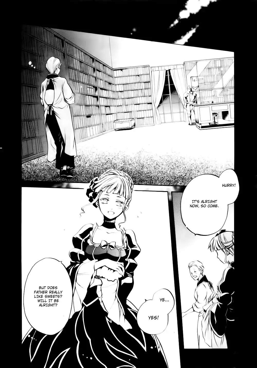 Umineko no Naku Koro ni Chiru Episode 6: Dawn of the Golden Witch Chapter 8 page 3 - Chapter 8 : The Trial of the Pair in Love