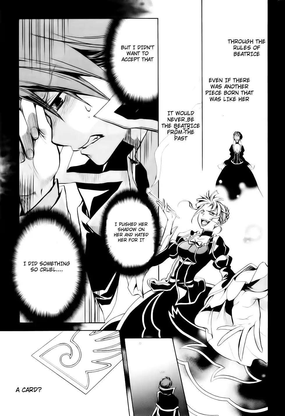 Umineko no Naku Koro ni Chiru Episode 6: Dawn of the Golden Witch Chapter 8 page 35 - Chapter 8 : The Trial of the Pair in Love
