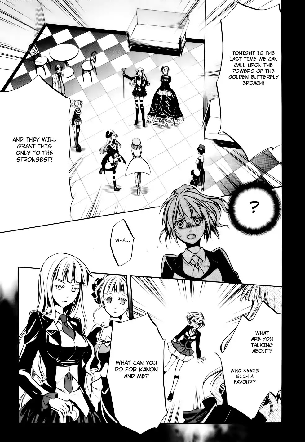 Umineko no Naku Koro ni Chiru Episode 6: Dawn of the Golden Witch Chapter 8 page 44 - Chapter 8 : The Trial of the Pair in Love