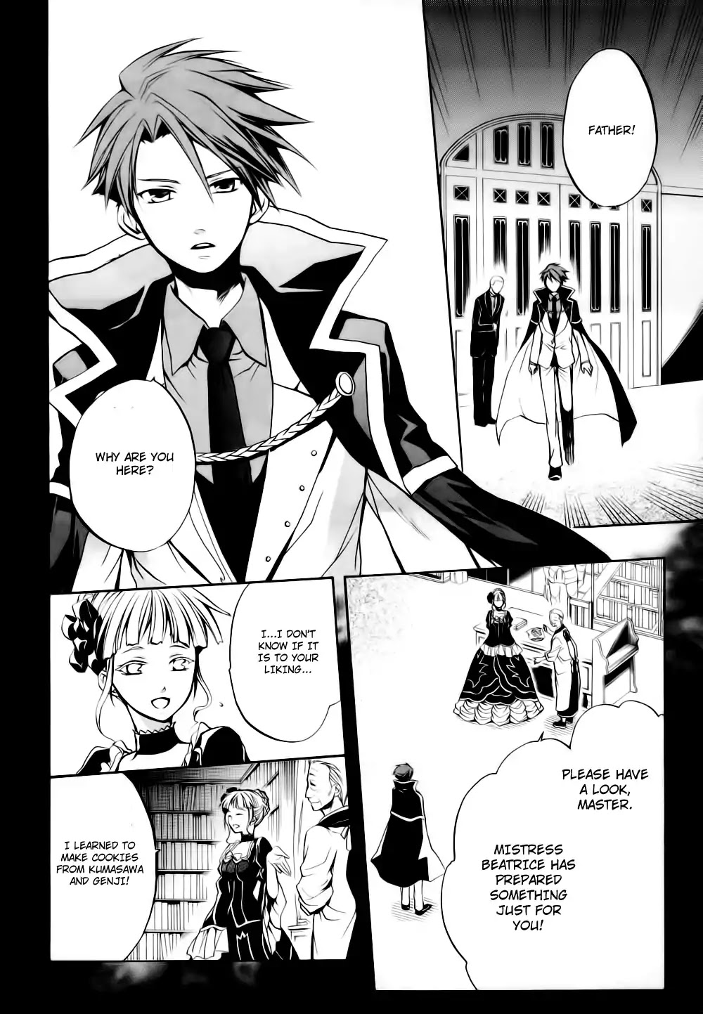 Umineko no Naku Koro ni Chiru Episode 6: Dawn of the Golden Witch Chapter 8 page 5 - Chapter 8 : The Trial of the Pair in Love