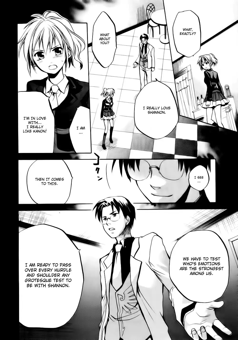 Umineko no Naku Koro ni Chiru Episode 6: Dawn of the Golden Witch Chapter 8 page 51 - Chapter 8 : The Trial of the Pair in Love