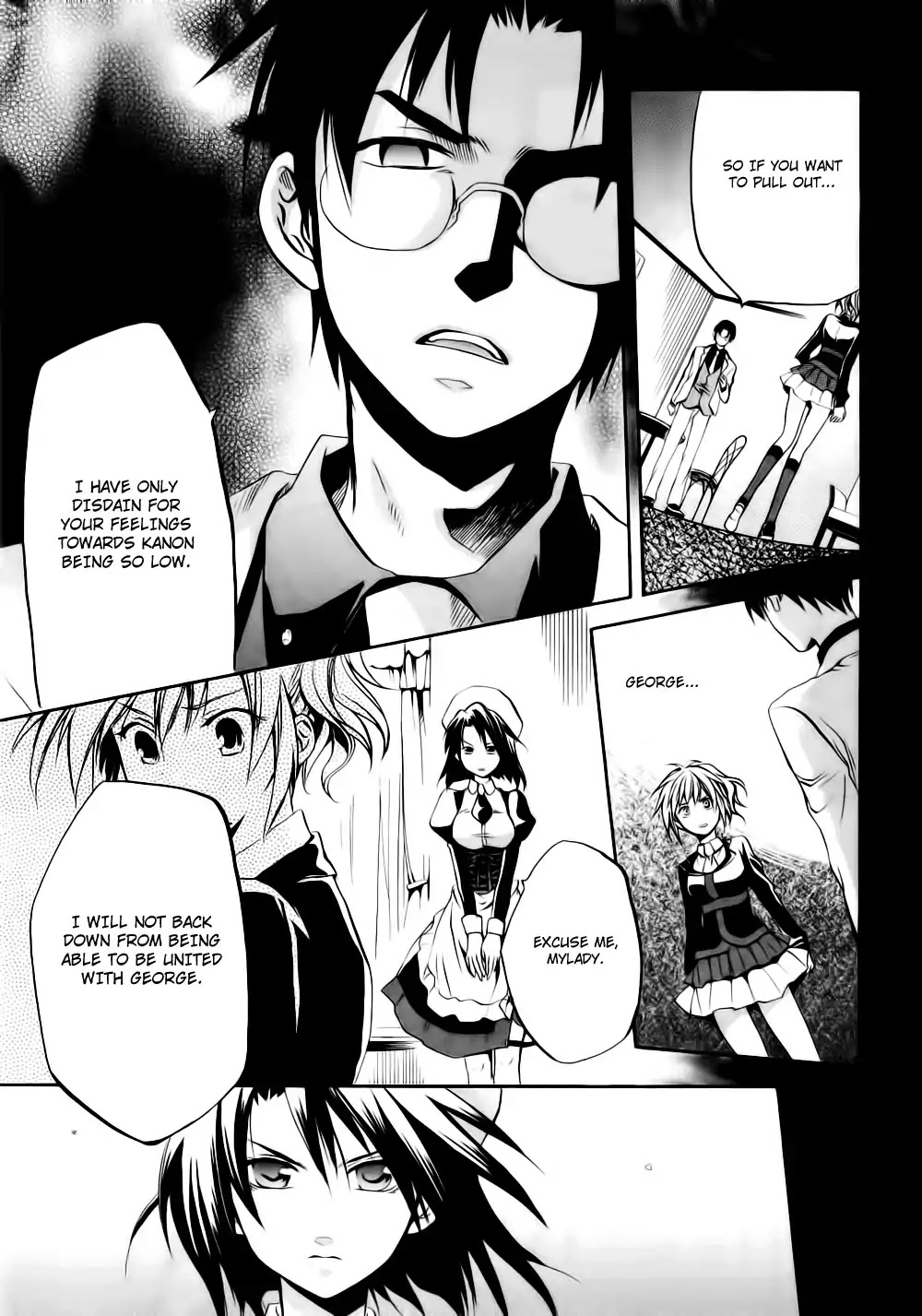 Umineko no Naku Koro ni Chiru Episode 6: Dawn of the Golden Witch Chapter 8 page 52 - Chapter 8 : The Trial of the Pair in Love