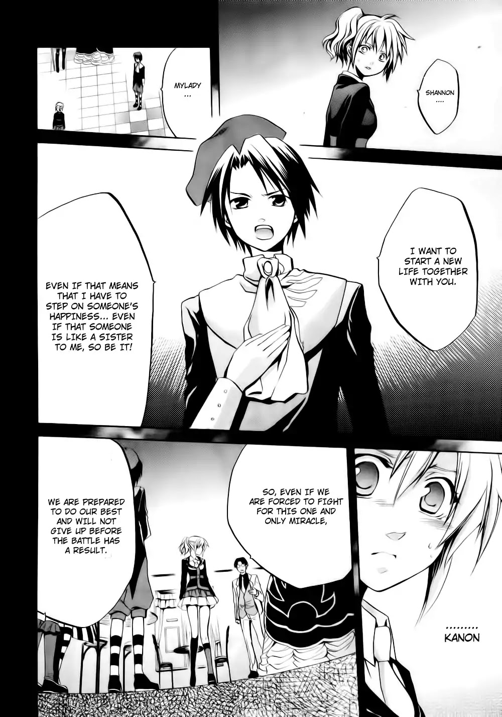 Umineko no Naku Koro ni Chiru Episode 6: Dawn of the Golden Witch Chapter 8 page 53 - Chapter 8 : The Trial of the Pair in Love