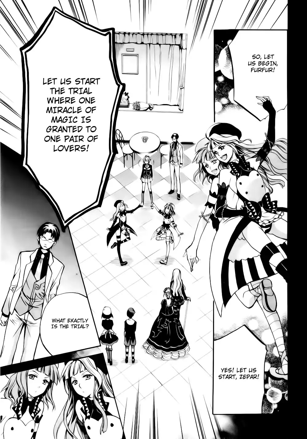 Umineko no Naku Koro ni Chiru Episode 6: Dawn of the Golden Witch Chapter 8 page 62 - Chapter 8 : The Trial of the Pair in Love