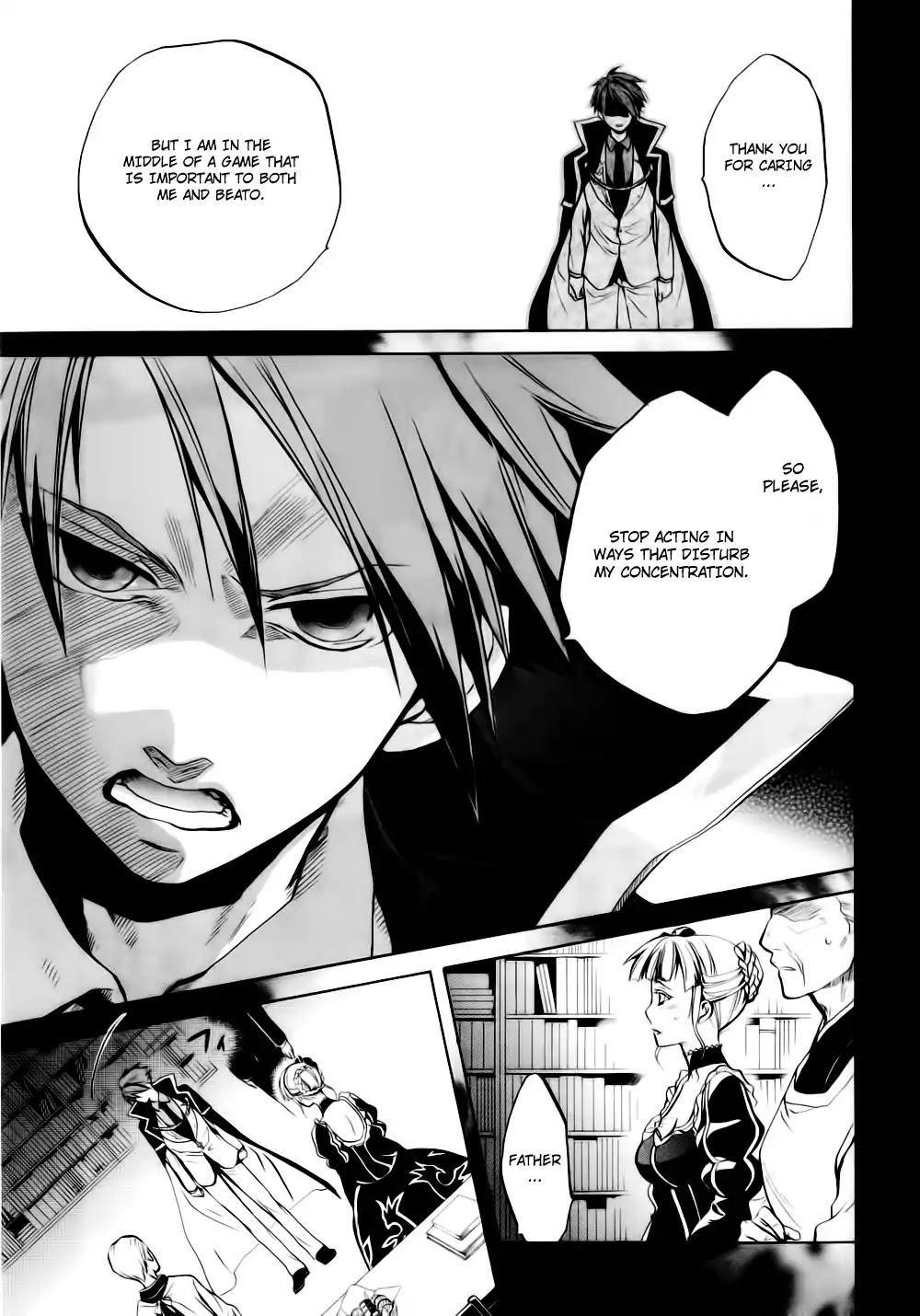 Umineko no Naku Koro ni Chiru Episode 6: Dawn of the Golden Witch Chapter 8 page 8 - Chapter 8 : The Trial of the Pair in Love