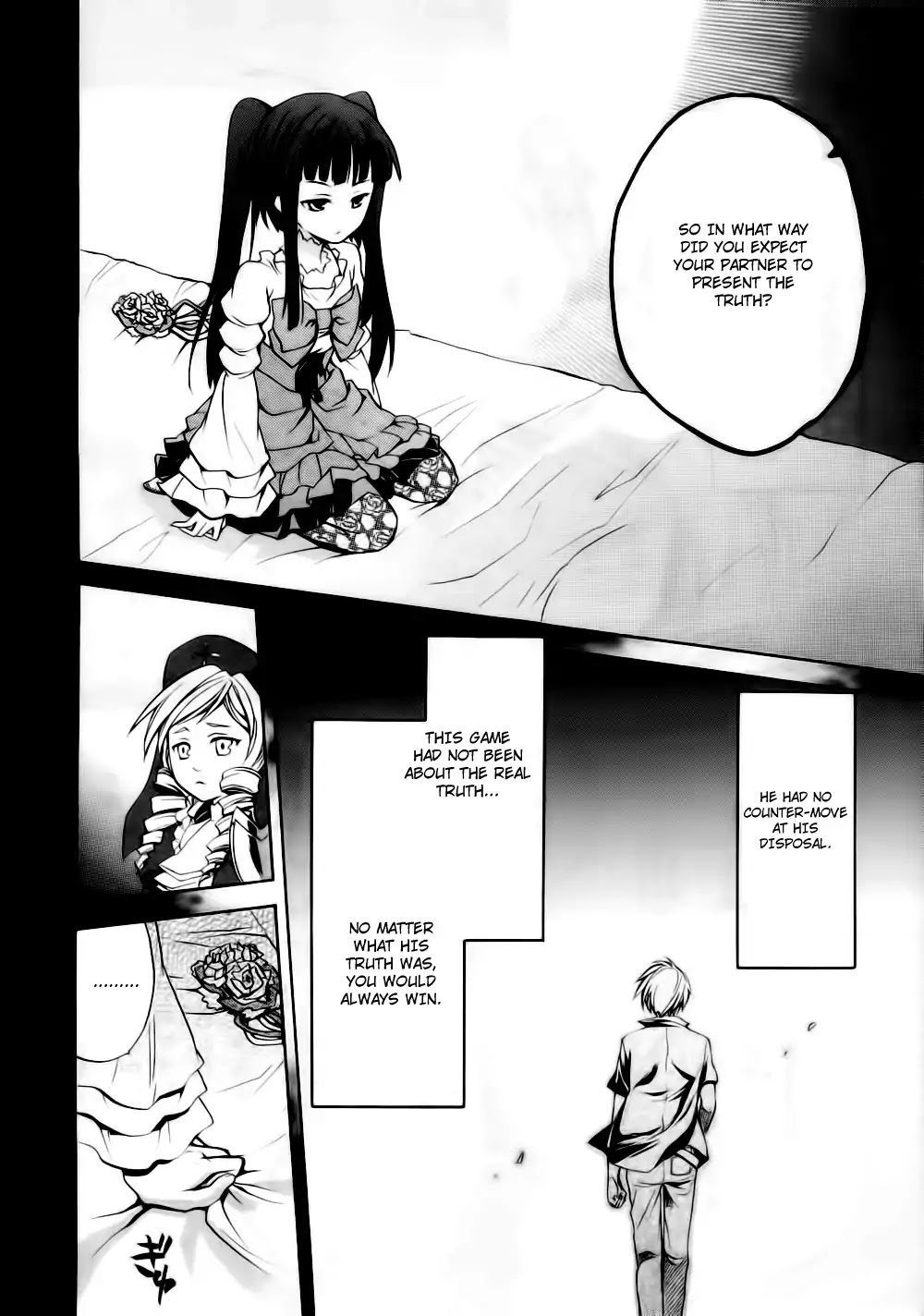 Umineko no Naku Koro ni Chiru Episode 6: Dawn of the Golden Witch Chapter 9 page 27 - Chapter 9 : The Curtain Opens