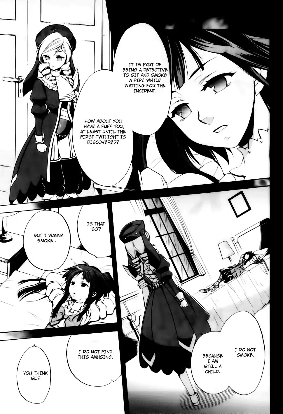 Umineko no Naku Koro ni Chiru Episode 6: Dawn of the Golden Witch Chapter 9 page 8 - Chapter 9 : The Curtain Opens