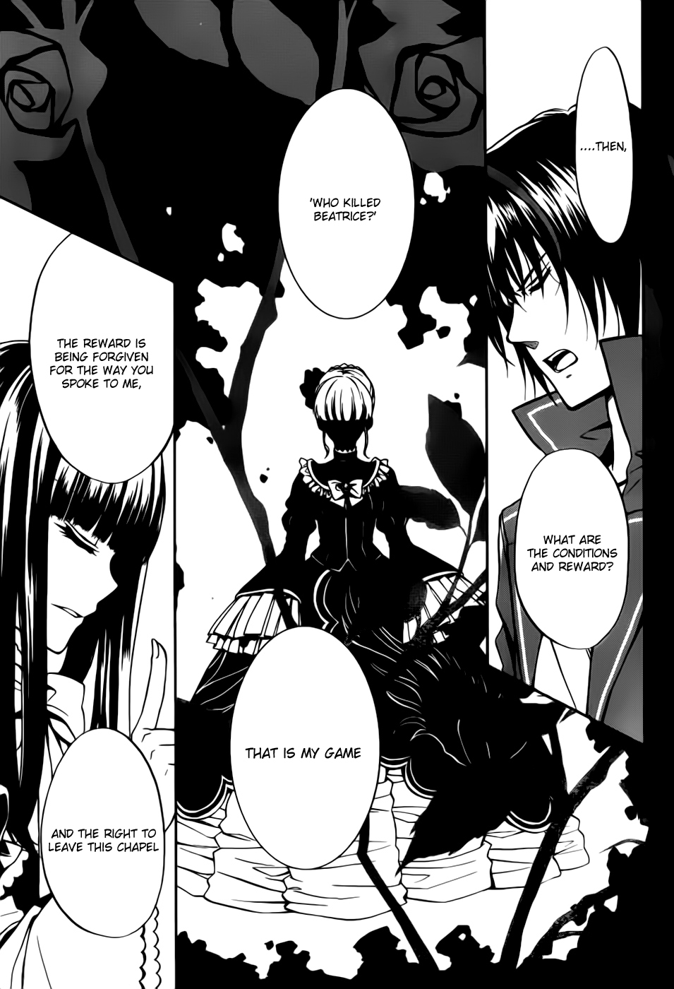Umineko no Naku Koro ni Chiru Episode 7: Requiem of the Golden Witch Chapter 1 page 30 - Chapter 1: Invitation To The Game