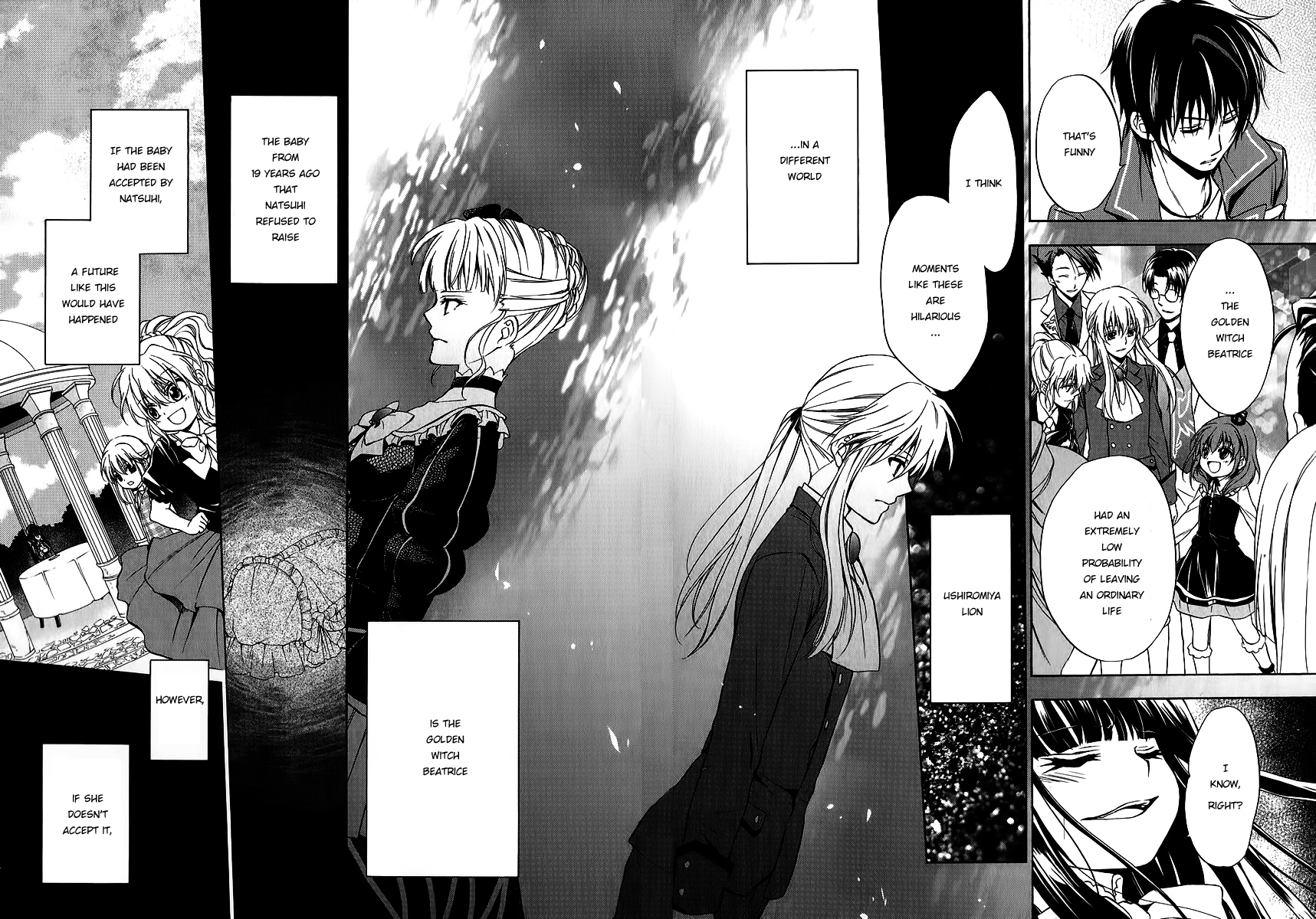 Umineko no Naku Koro ni Chiru Episode 7: Requiem of the Golden Witch Chapter 17 page 18 - Chapter 17: Ushiromiya Lion's True Identity