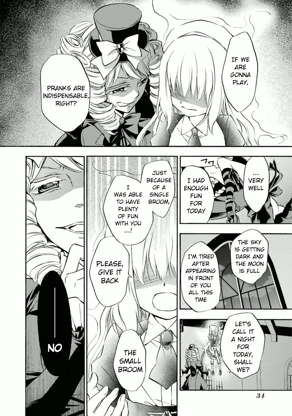Umineko no Naku Koro ni Chiru Episode 7: Requiem of the Golden Witch Chapter 21 page 28 - Chapter 21: Yasu and the Witch
