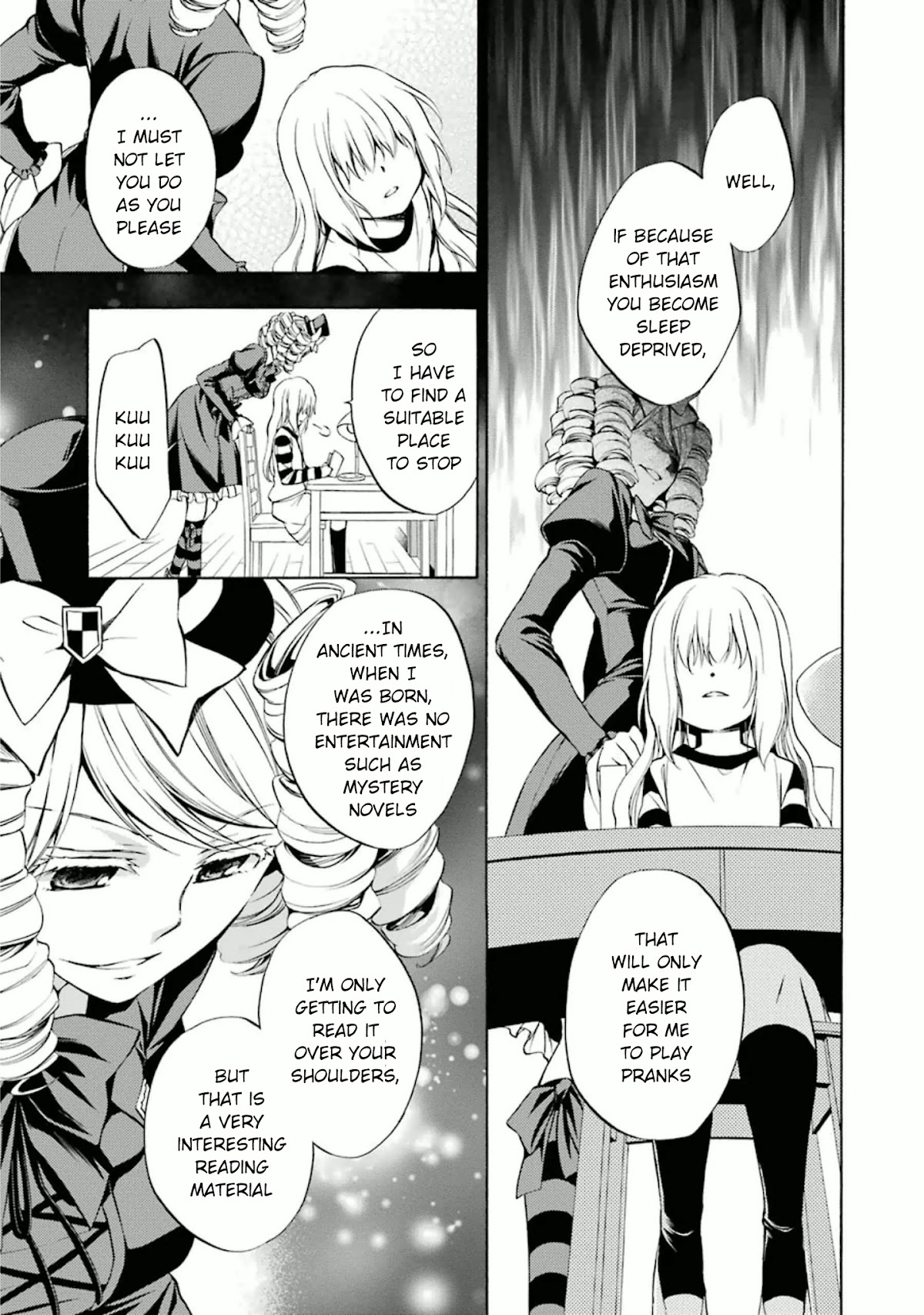 Umineko no Naku Koro ni Chiru Episode 7: Requiem of the Golden Witch Chapter 23 page 10 - Chapter 23: Changing Days
