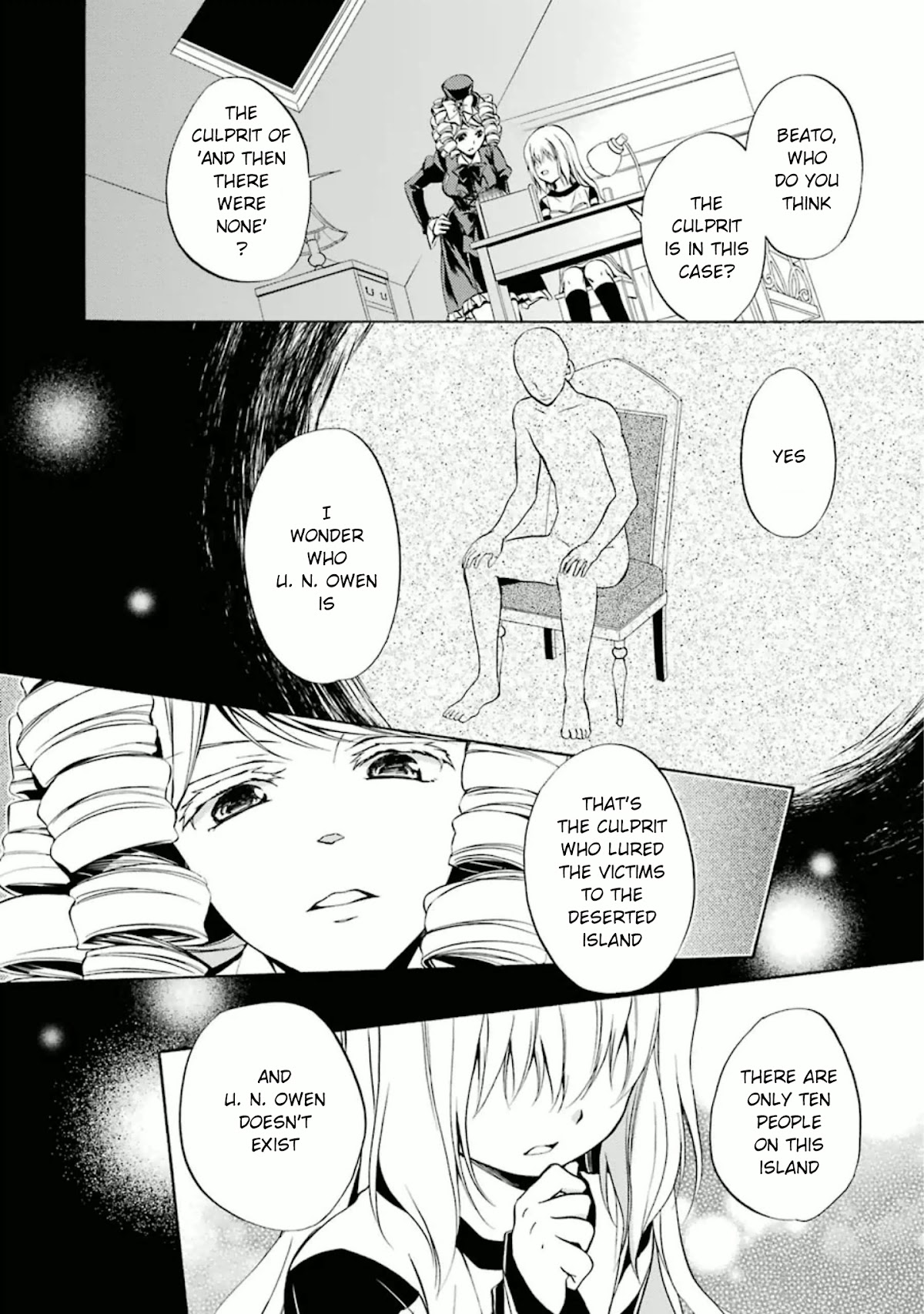 Umineko no Naku Koro ni Chiru Episode 7: Requiem of the Golden Witch Chapter 23 page 11 - Chapter 23: Changing Days