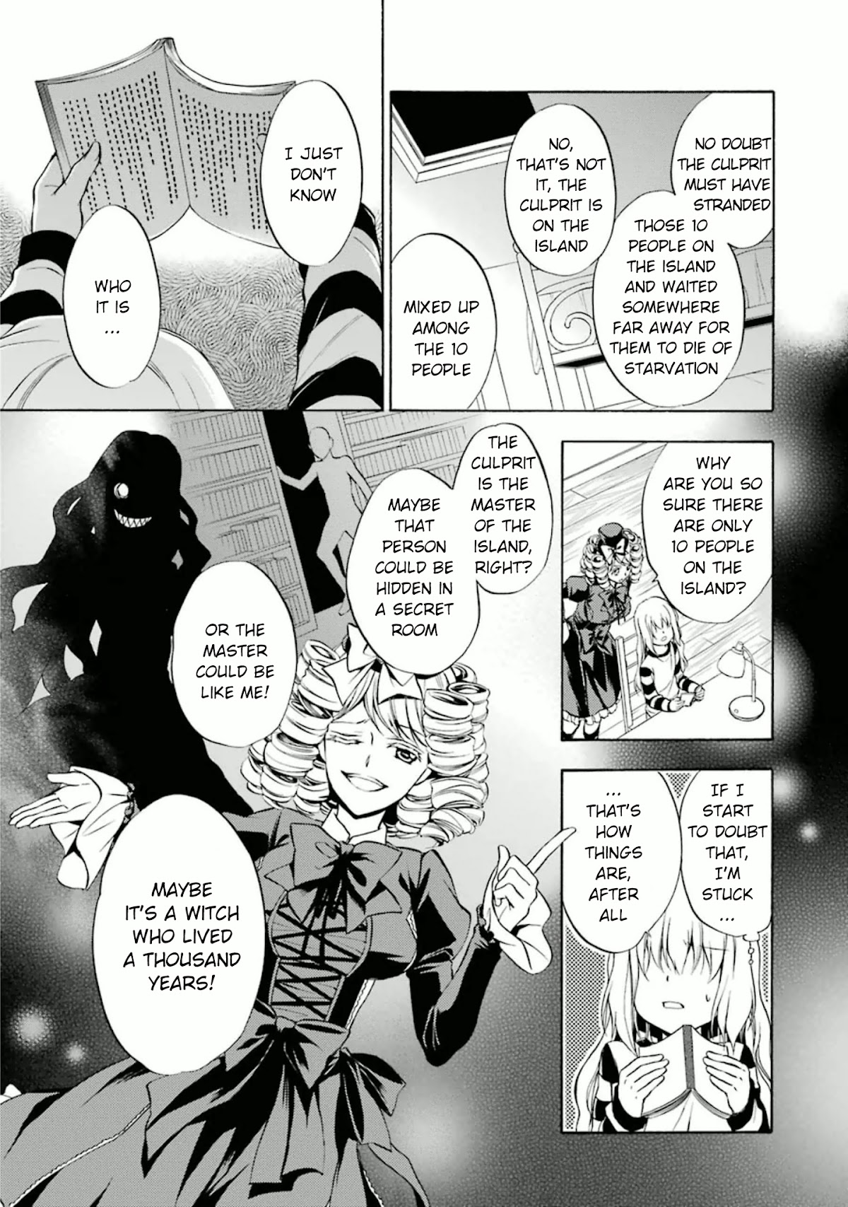 Umineko no Naku Koro ni Chiru Episode 7: Requiem of the Golden Witch Chapter 23 page 12 - Chapter 23: Changing Days