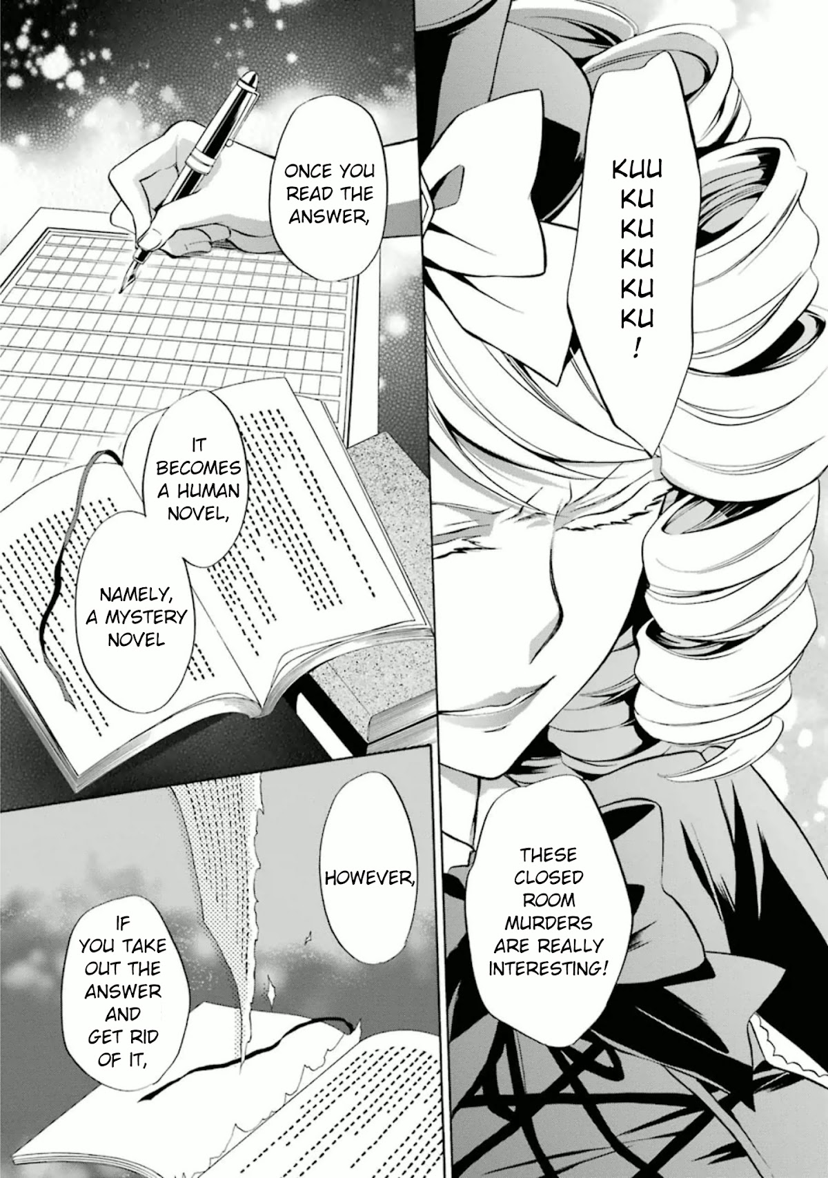 Umineko no Naku Koro ni Chiru Episode 7: Requiem of the Golden Witch Chapter 23 page 14 - Chapter 23: Changing Days