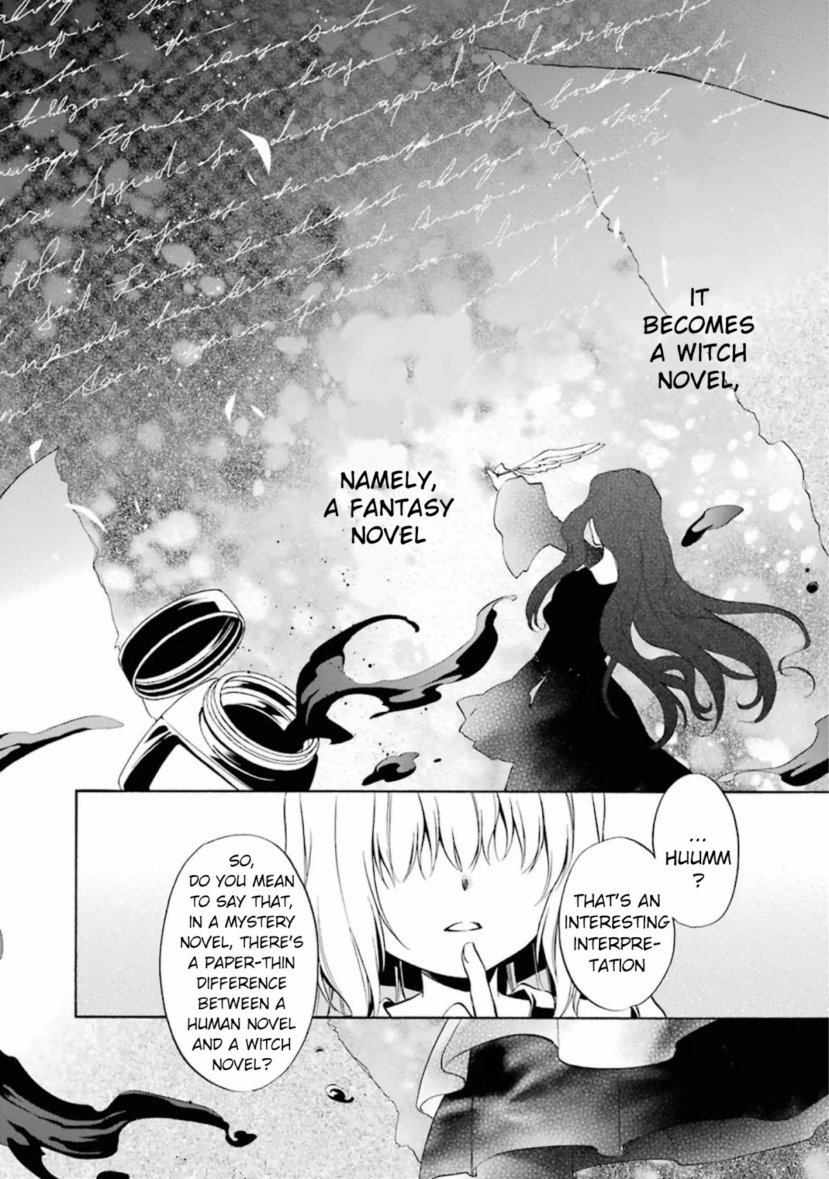 Umineko no Naku Koro ni Chiru Episode 7: Requiem of the Golden Witch Chapter 23 page 15 - Chapter 23: Changing Days