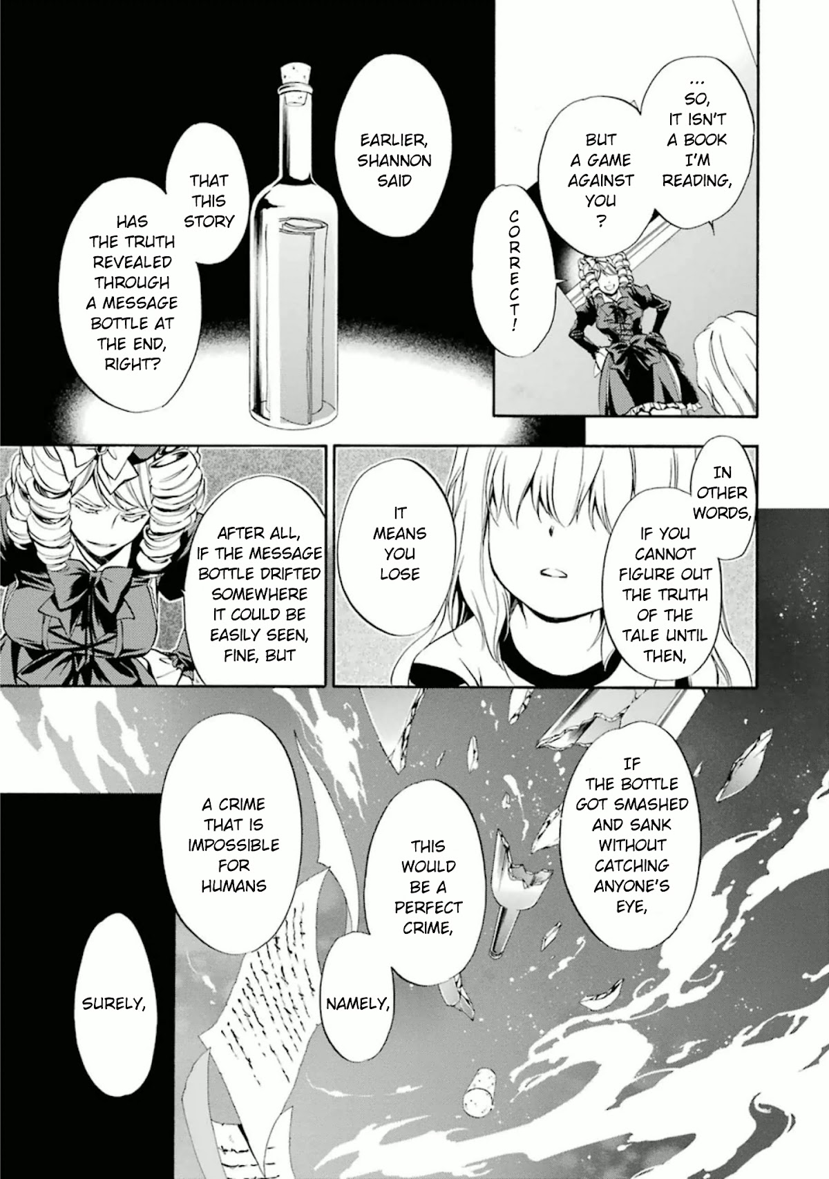 Umineko no Naku Koro ni Chiru Episode 7: Requiem of the Golden Witch Chapter 23 page 20 - Chapter 23: Changing Days