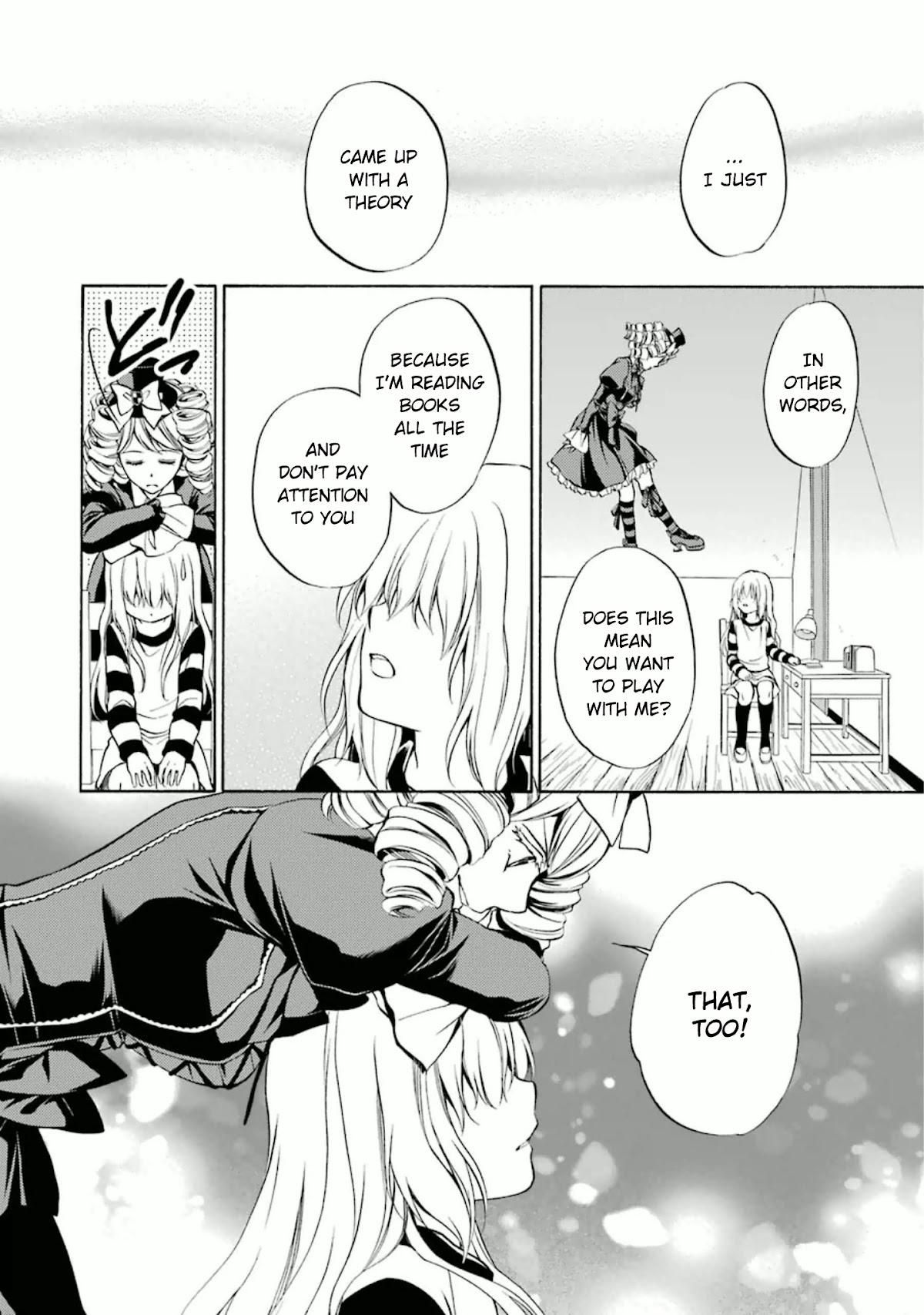 Umineko no Naku Koro ni Chiru Episode 7: Requiem of the Golden Witch Chapter 23 page 23 - Chapter 23: Changing Days