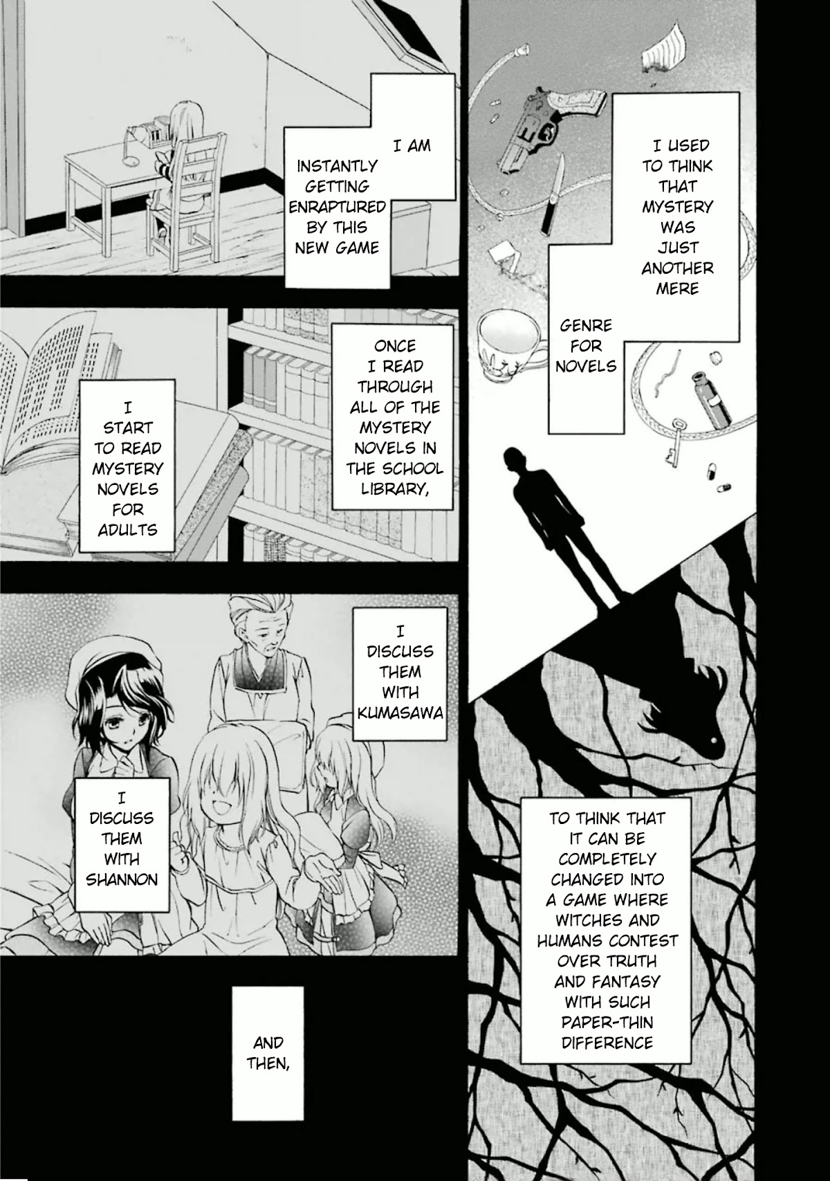 Umineko no Naku Koro ni Chiru Episode 7: Requiem of the Golden Witch Chapter 23 page 26 - Chapter 23: Changing Days