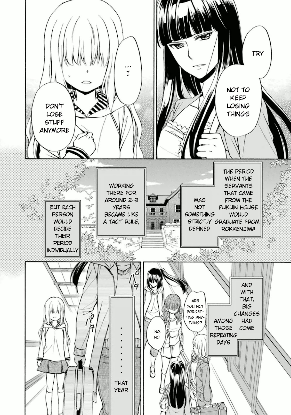 Umineko no Naku Koro ni Chiru Episode 7: Requiem of the Golden Witch Chapter 23 page 29 - Chapter 23: Changing Days