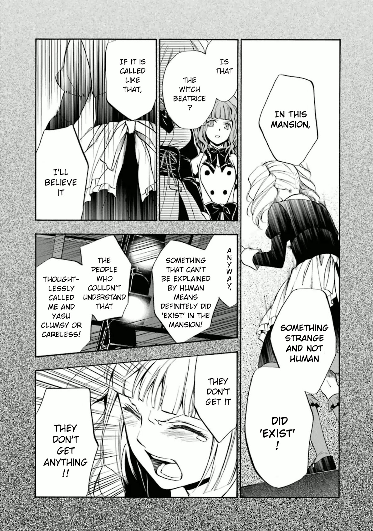 Umineko no Naku Koro ni Chiru Episode 7: Requiem of the Golden Witch Chapter 24 page 13 - Chapter 24: Witch's Magic