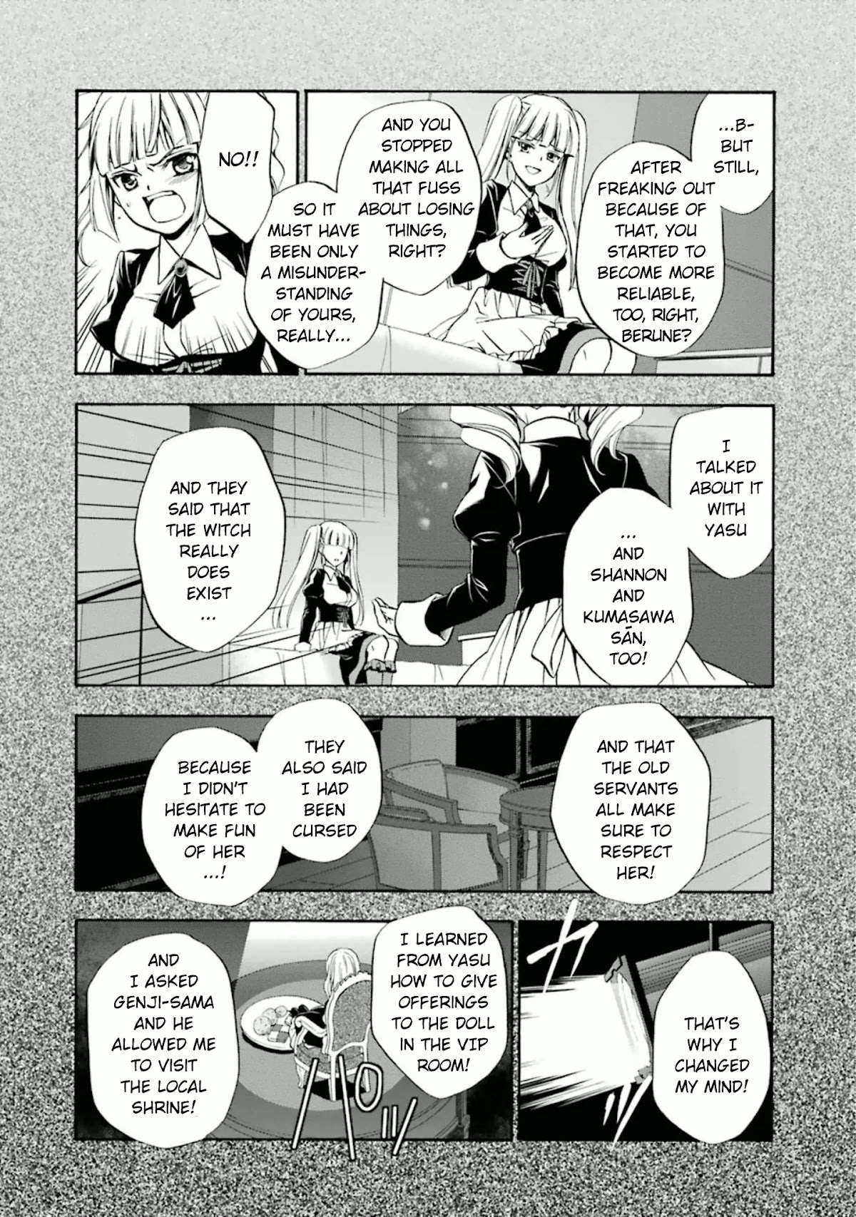 Umineko no Naku Koro ni Chiru Episode 7: Requiem of the Golden Witch Chapter 24 page 14 - Chapter 24: Witch's Magic